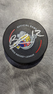 Ben Pickle Autographed Puck