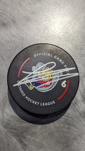 Jack Brauti Autographed Puck