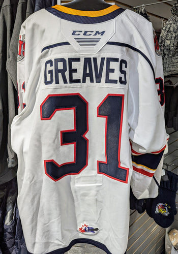 Jet Greaves 2019/2020 Game Worn Jersey