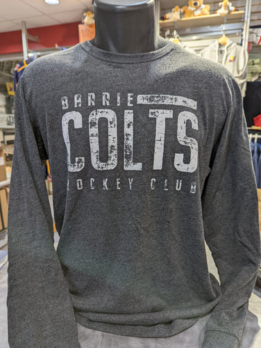MEN'S - Barrie Colts Distressed Long Sleeve