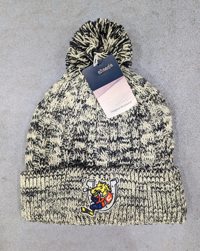 ADULT - Knit Toque with Pom