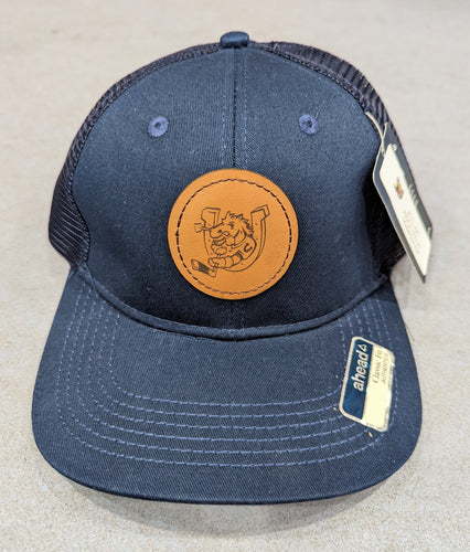 ADULT - Leather Medallion Hat