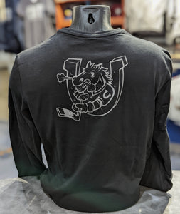 MEN'S - Colts Hockey Long Sleeve BLACK