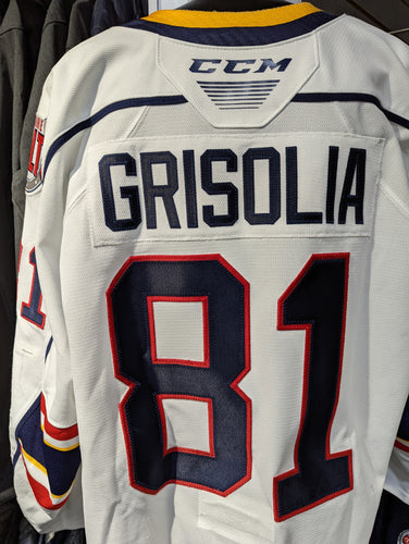 Chris Grisolia 2021/2022 Game Worn Jersey