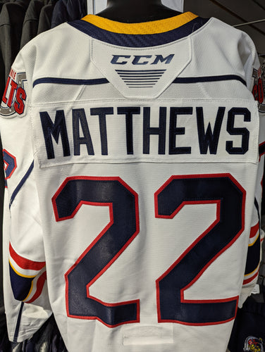 Cooper Matthews 2021/2022 Game Worn Jersey