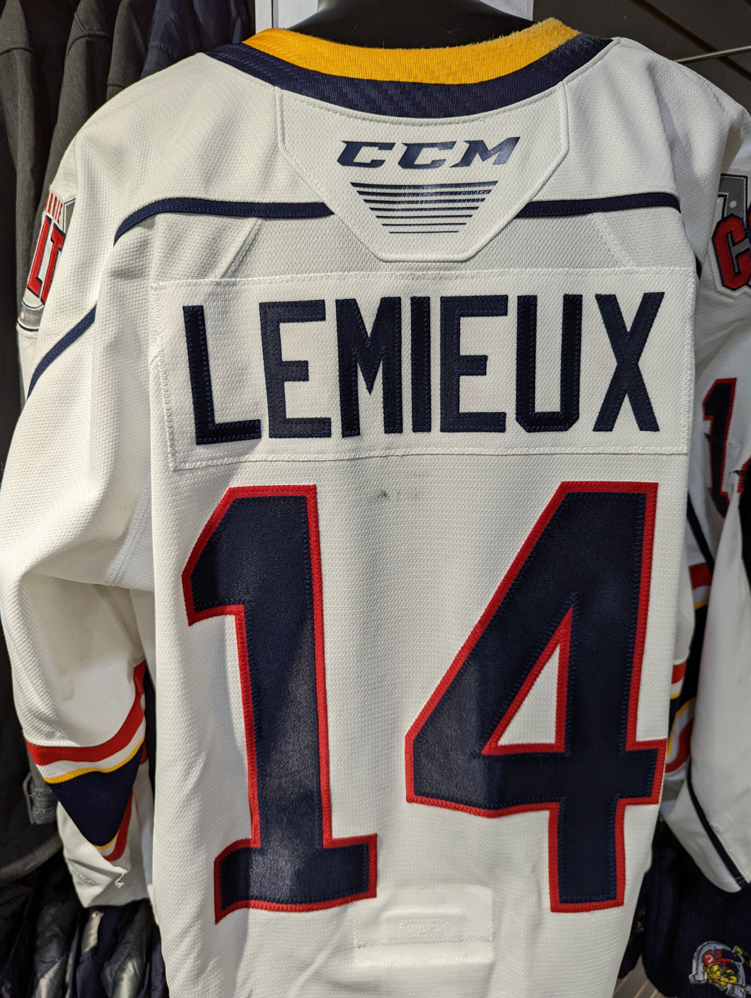 Ian Lemieux 2021/2022 Game Worn Jersey