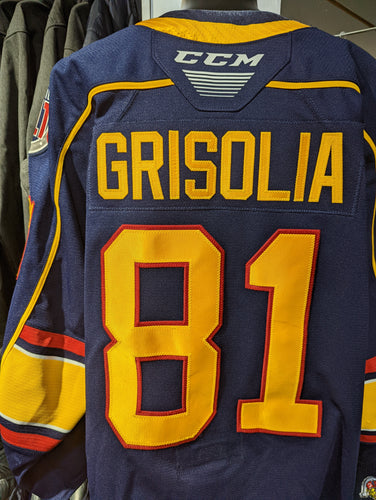 Chris Grisolia 2021/2022 Game Worn Jersey