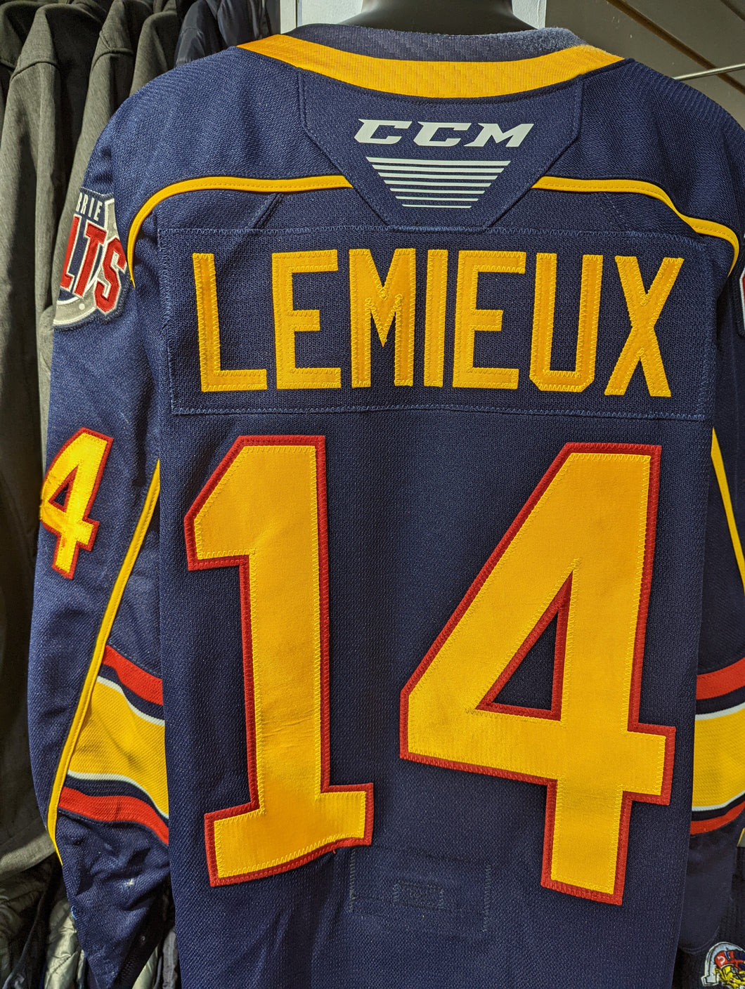 Ian Lemieux 2021/2022 Game Worn Jersey