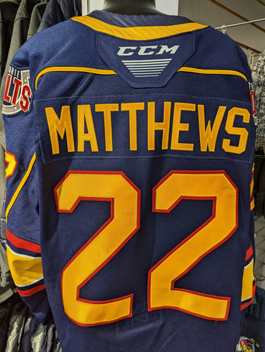 Cooper Matthews 2022/2023 Game Worn Jersey