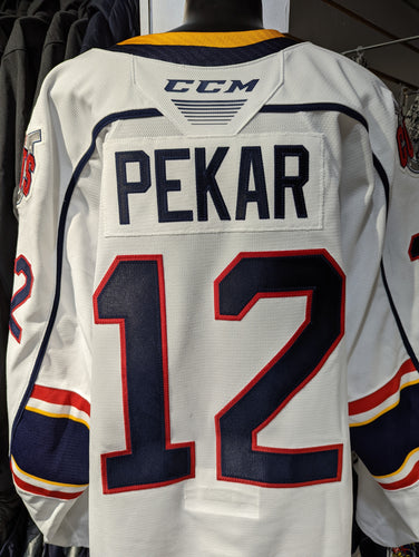 Matej Pekar 2019/2020 Game Worn Jersey