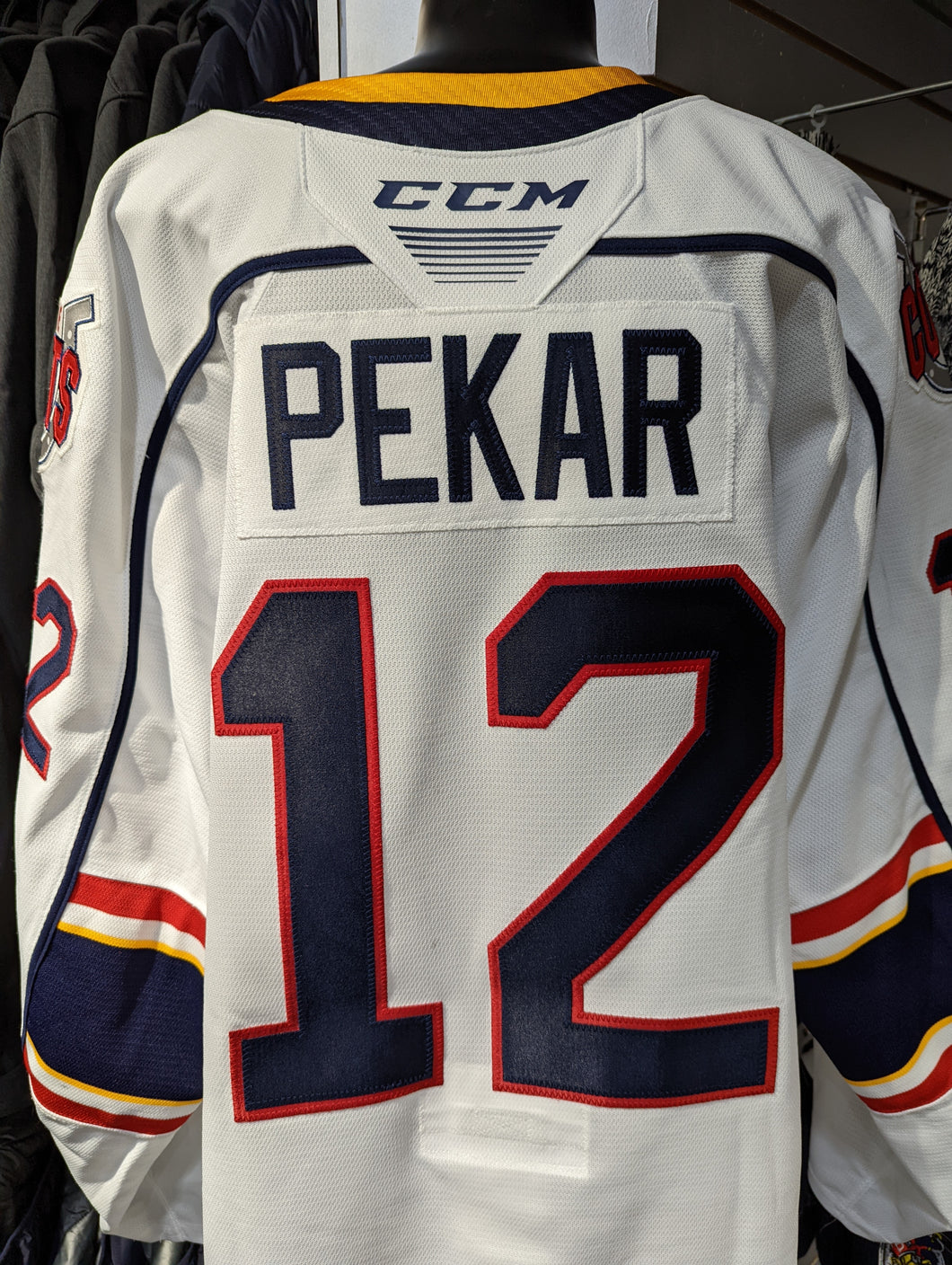 Matej Pekar 2019/2020 Game Worn Jersey