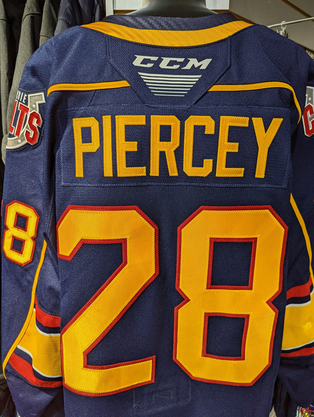 Riley Piercey 2019/2020 Game Worn Jersey