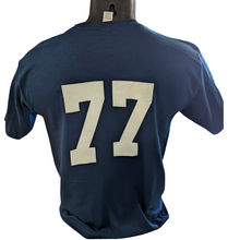 Load image into Gallery viewer, YOUTH - #77 Navy Tee