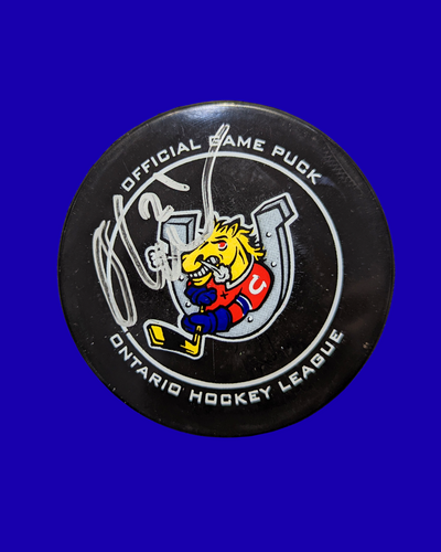 Oskar Olausson #21 - Signed Puck