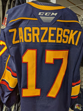 Load image into Gallery viewer, Trey Zagrzebski 2019/2020 Game Worn Jersey