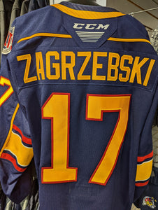 Trey Zagrzebski 2019/2020 Game Worn Jersey