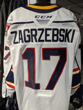 Load image into Gallery viewer, Trey Zagrzebski 2019/2020 Game Worn Jersey