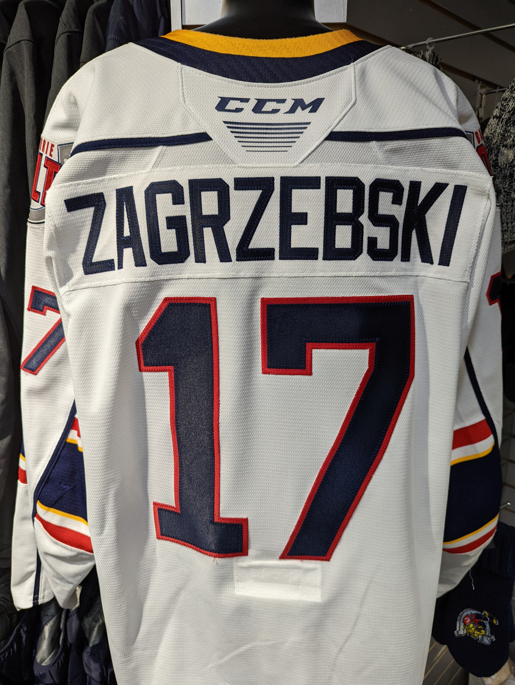 Trey Zagrzebski 2019/2020 Game Worn Jersey