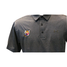 Load image into Gallery viewer, MEN&#39;s Navy Striped Golf Shirt
