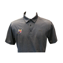 Load image into Gallery viewer, MEN&#39;s Navy Striped Golf Shirt