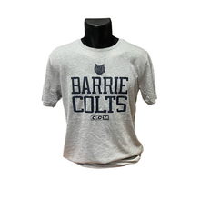 Load image into Gallery viewer, MEN’S Grey Barrie Colts T-Shirt