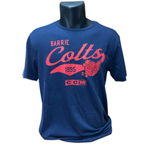 Load image into Gallery viewer, MEN’S Navy Barrie Colts T-Shirt