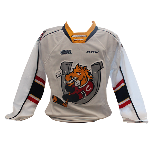 ADULT CCM White Replica Jersey